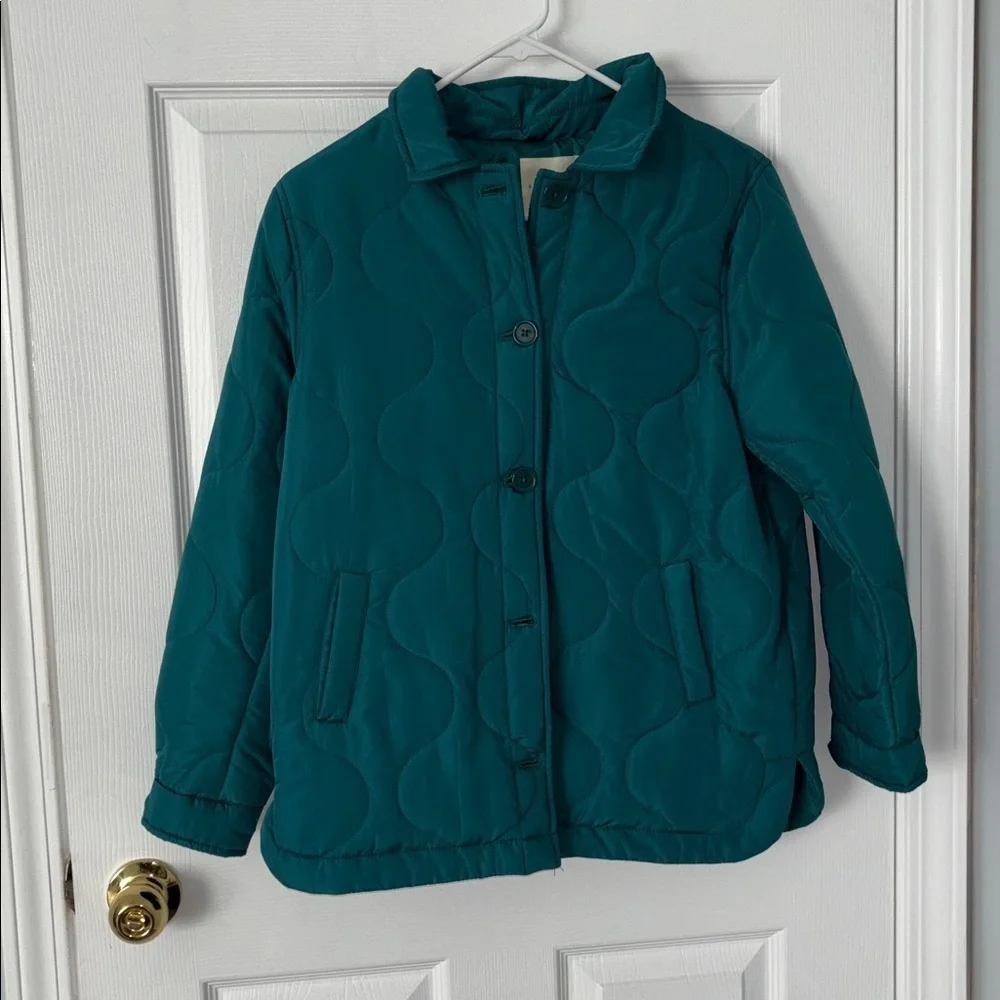 Girls lightweight quilted jacket Sz XL